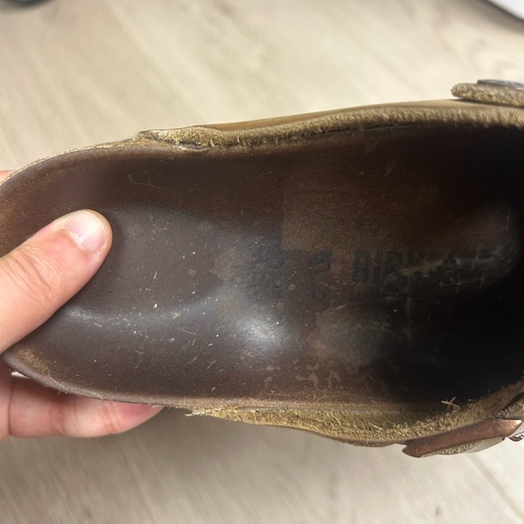 Birkenstock Boston Oiled Leather Tobacco Brown - Picture 6 of 6